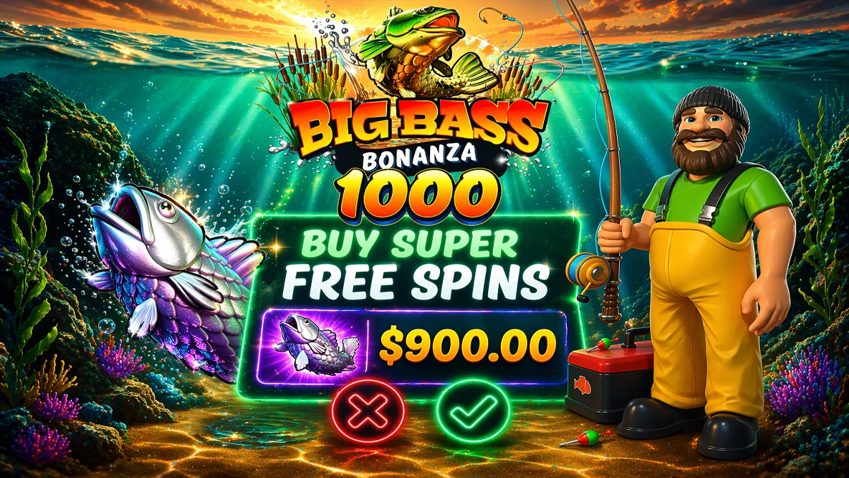 Big Bass 1000: стоит ли покупать Super Free Spins за 450x? - обложка статьи блога big-bass-slots.top