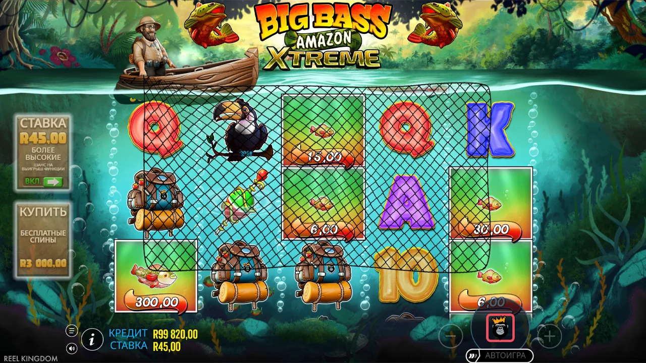Pick-a-Vase экран с 14 вазами на выбор