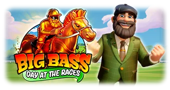 Big Bass Day at the Races - обложка слота от Pragmatic Play