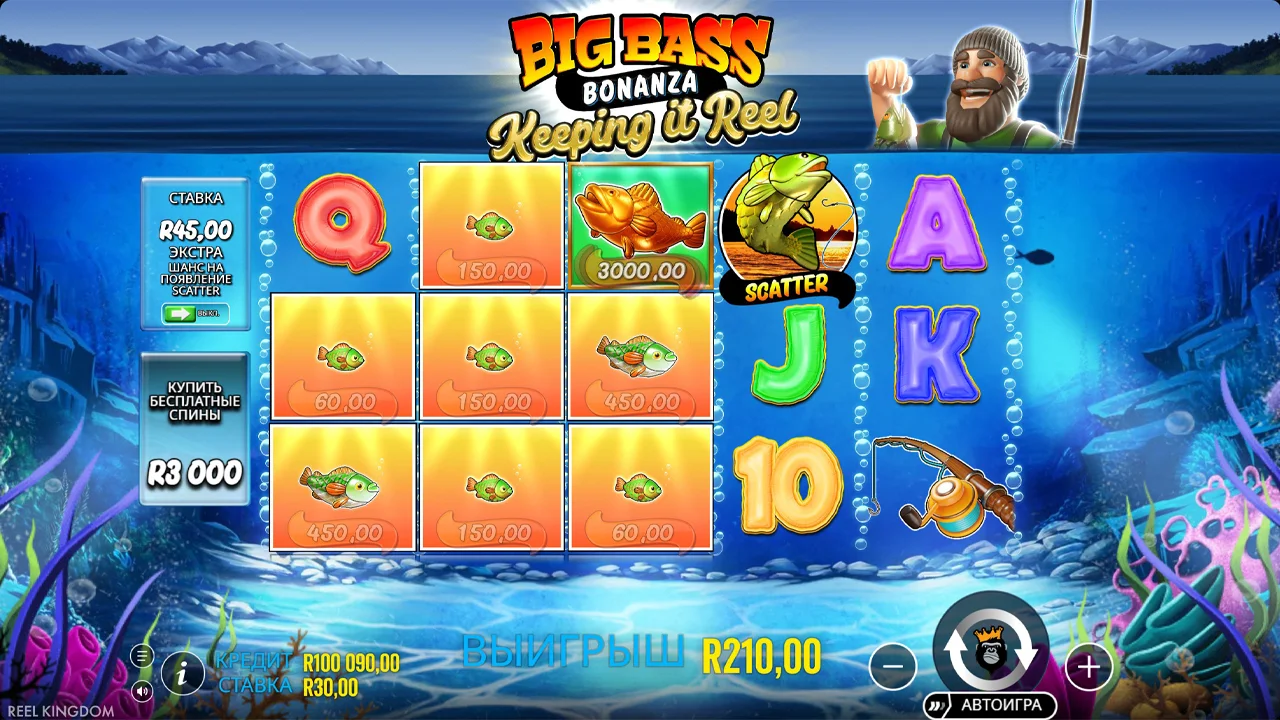 Big Bass Bonanza - Keeping it Reel - скриншот игрового процесса 2