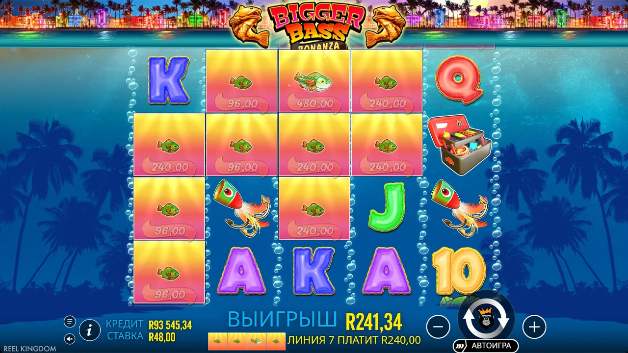 Bigger Bass Bonanza - скриншот игрового процесса 3