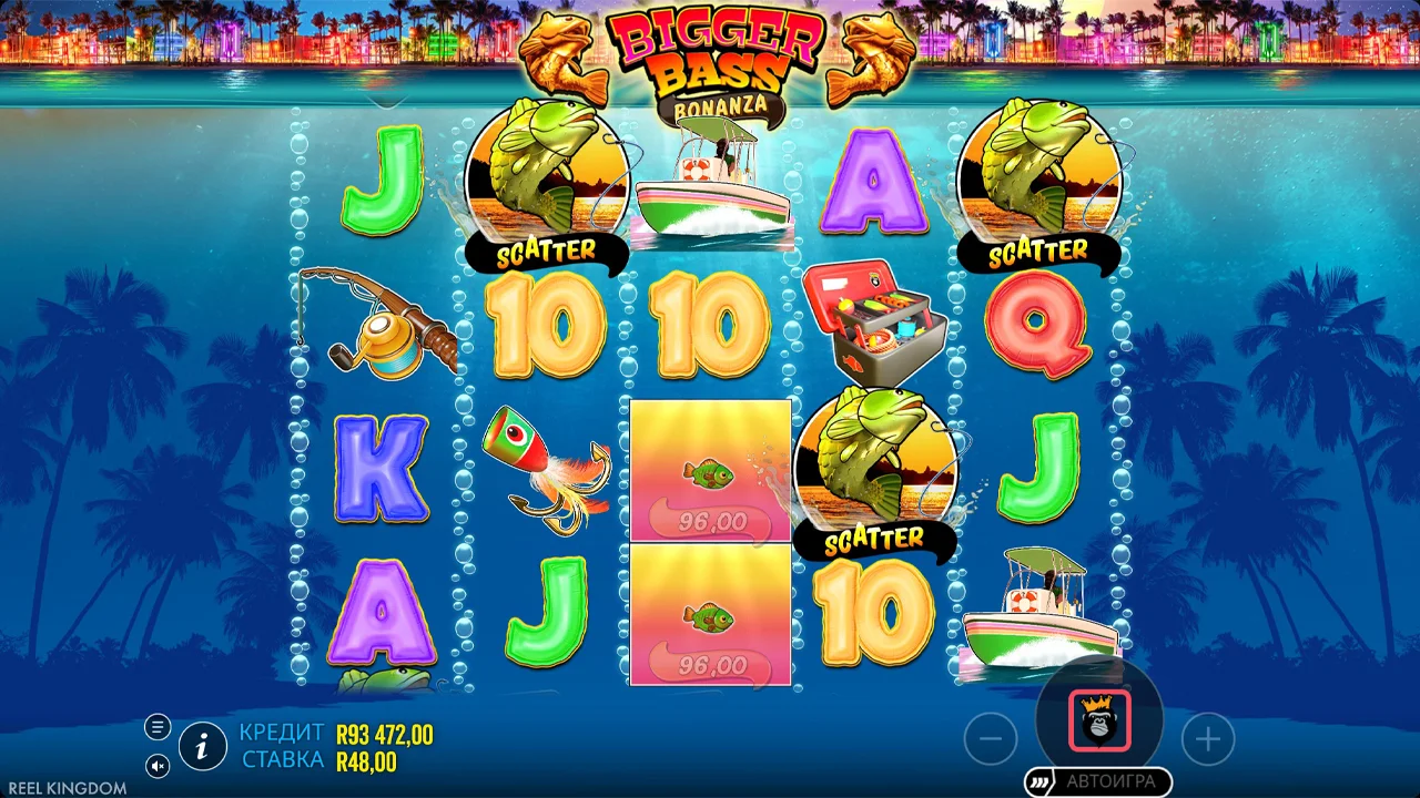 Bigger Bass Bonanza - скриншот игрового процесса 4